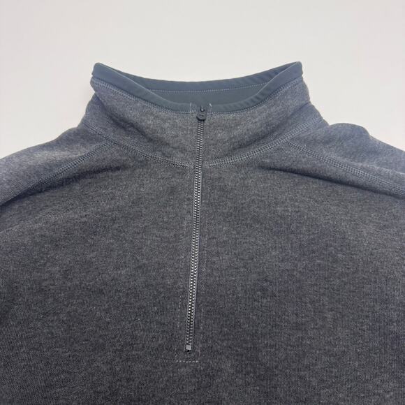 Kuhl Men's 1/4 Zip Pullover Fleece Sweater Mountain Outdoor Warm XL Gray EUC - Picture 4 of 8